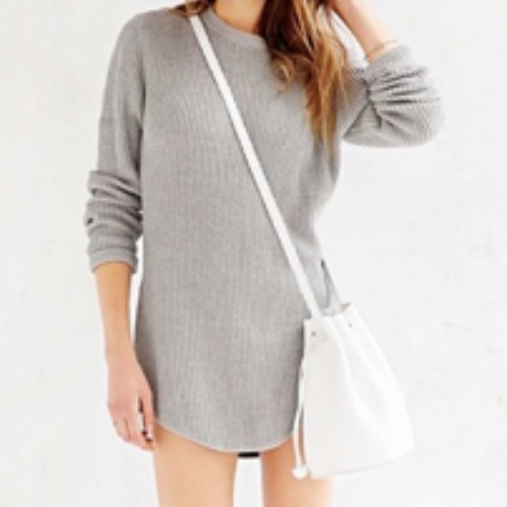UNIF X Urban Outfitters Grey Sweater Dress